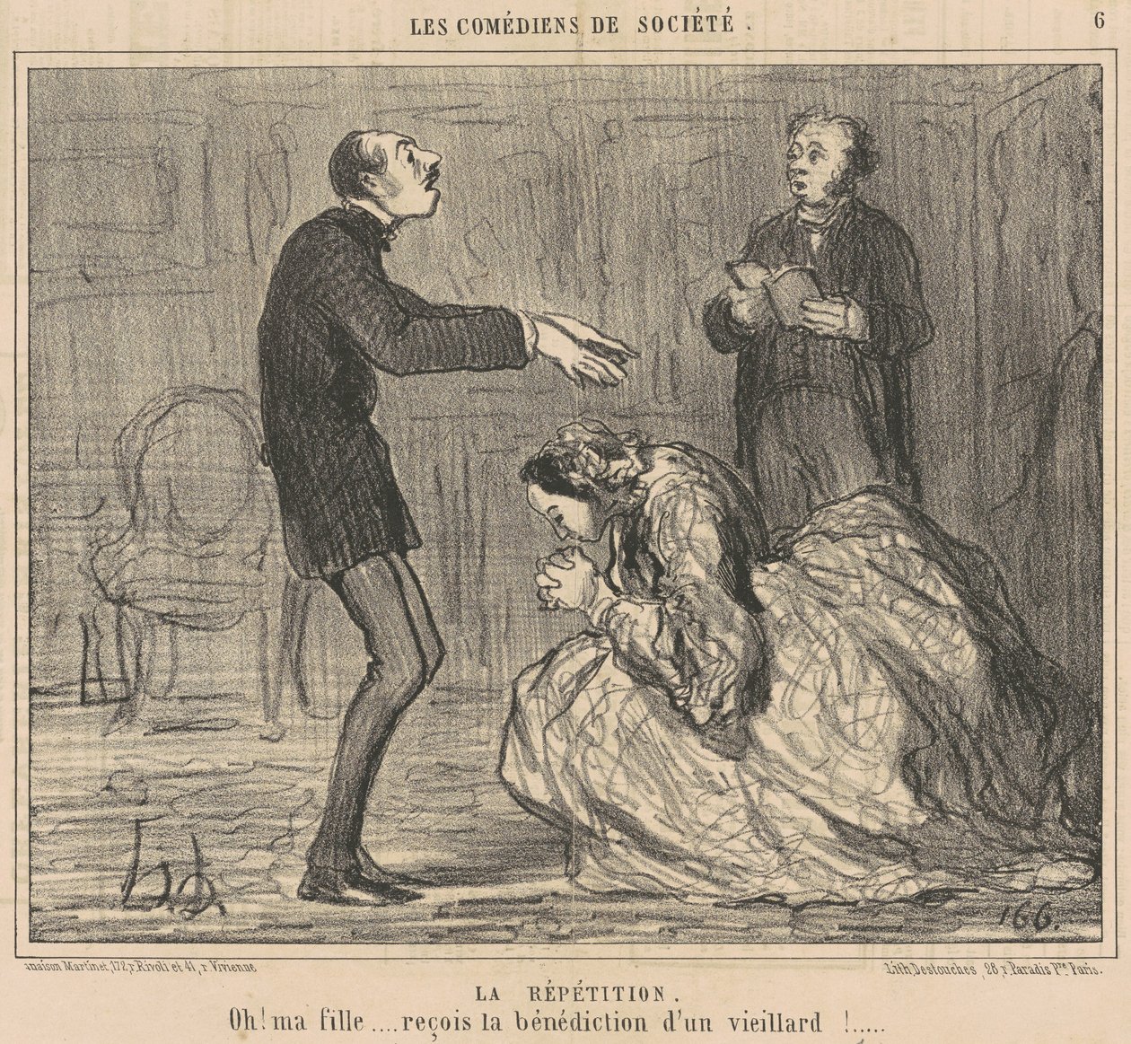 Repetição de Honoré Daumier