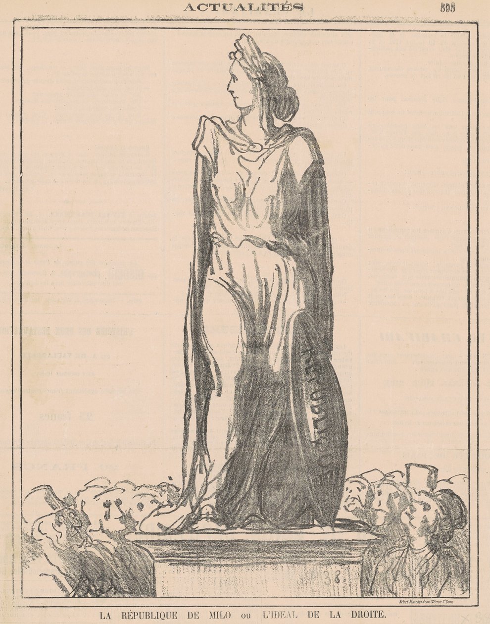 A República de Mil... de Honoré Daumier