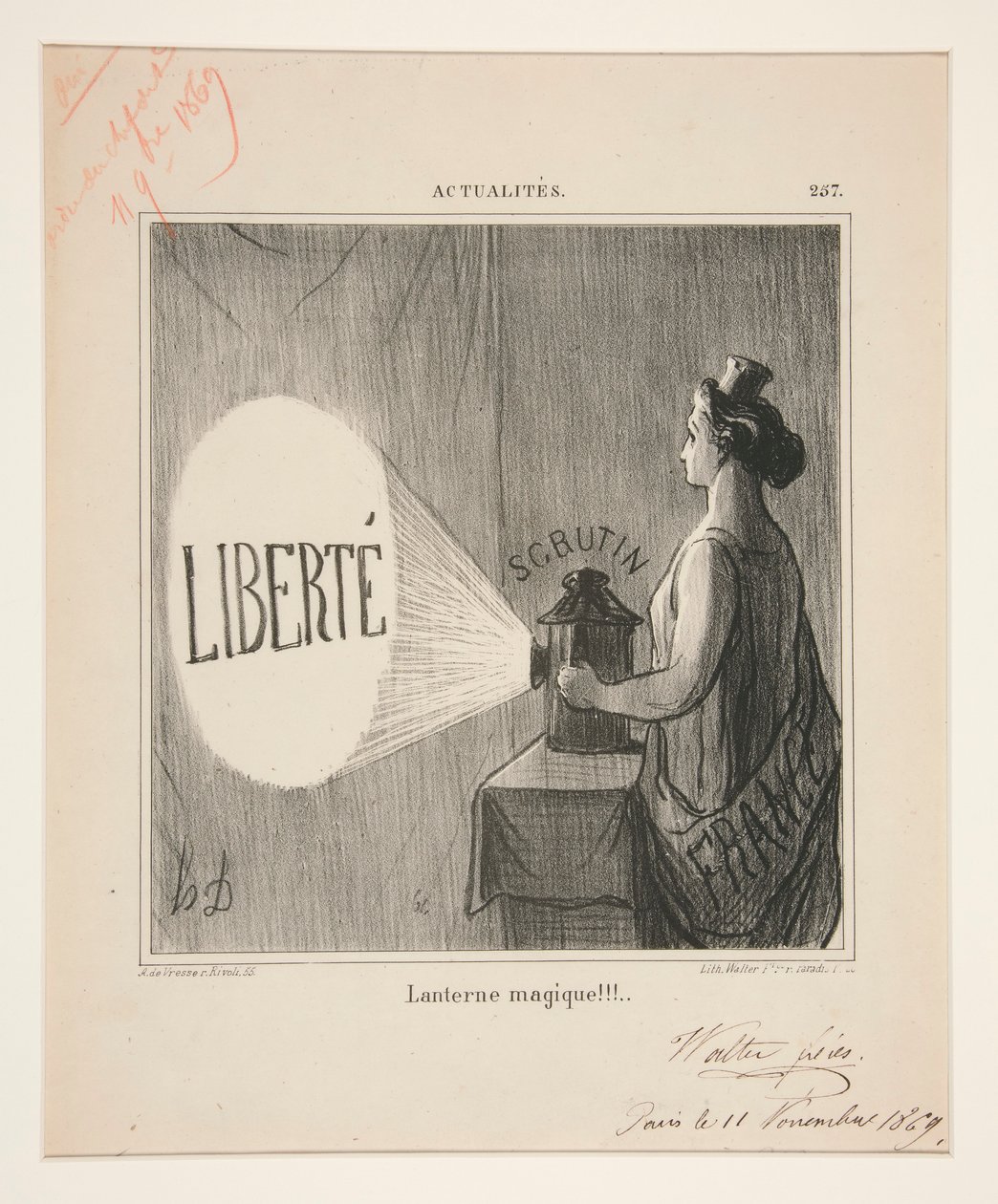 Lanterna Mágica!!!, #257 de Notícias de Honoré Daumier