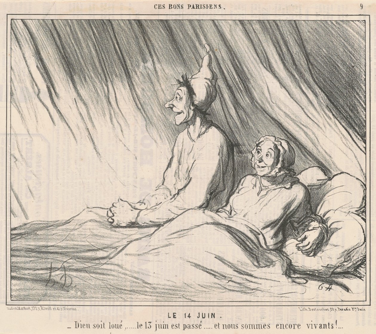 14 de junho de Honoré Daumier
