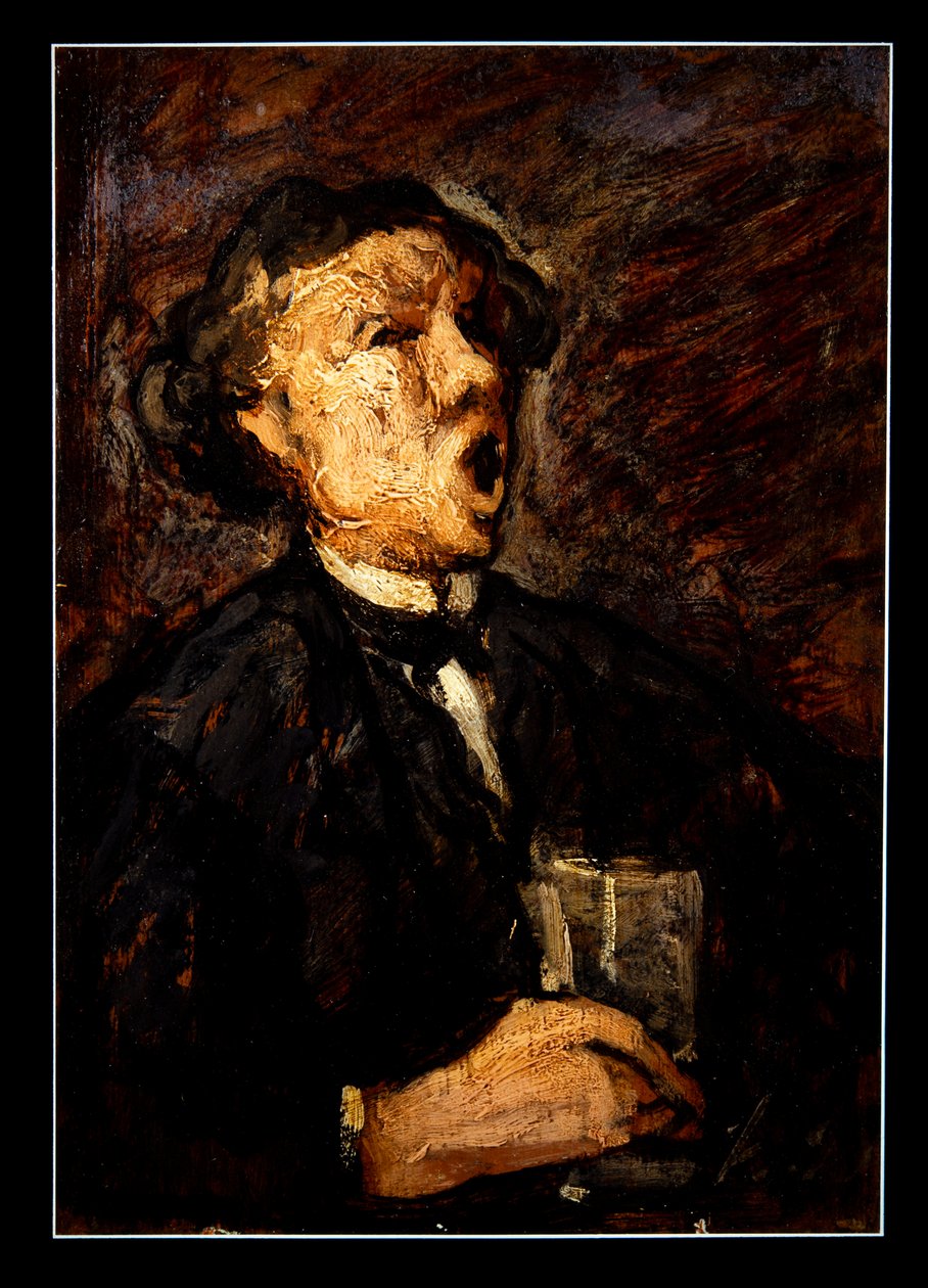 Le Bureur Chantant (painel) de Honoré Daumier