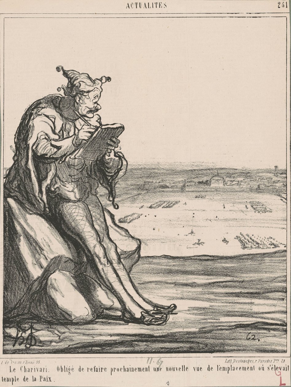 Le Charivari, forçado a refazer... uma nova visão de Honoré Daumier