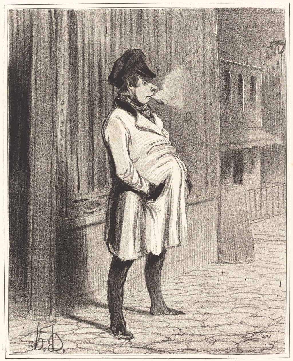 Le Claqueur de Honoré Daumier