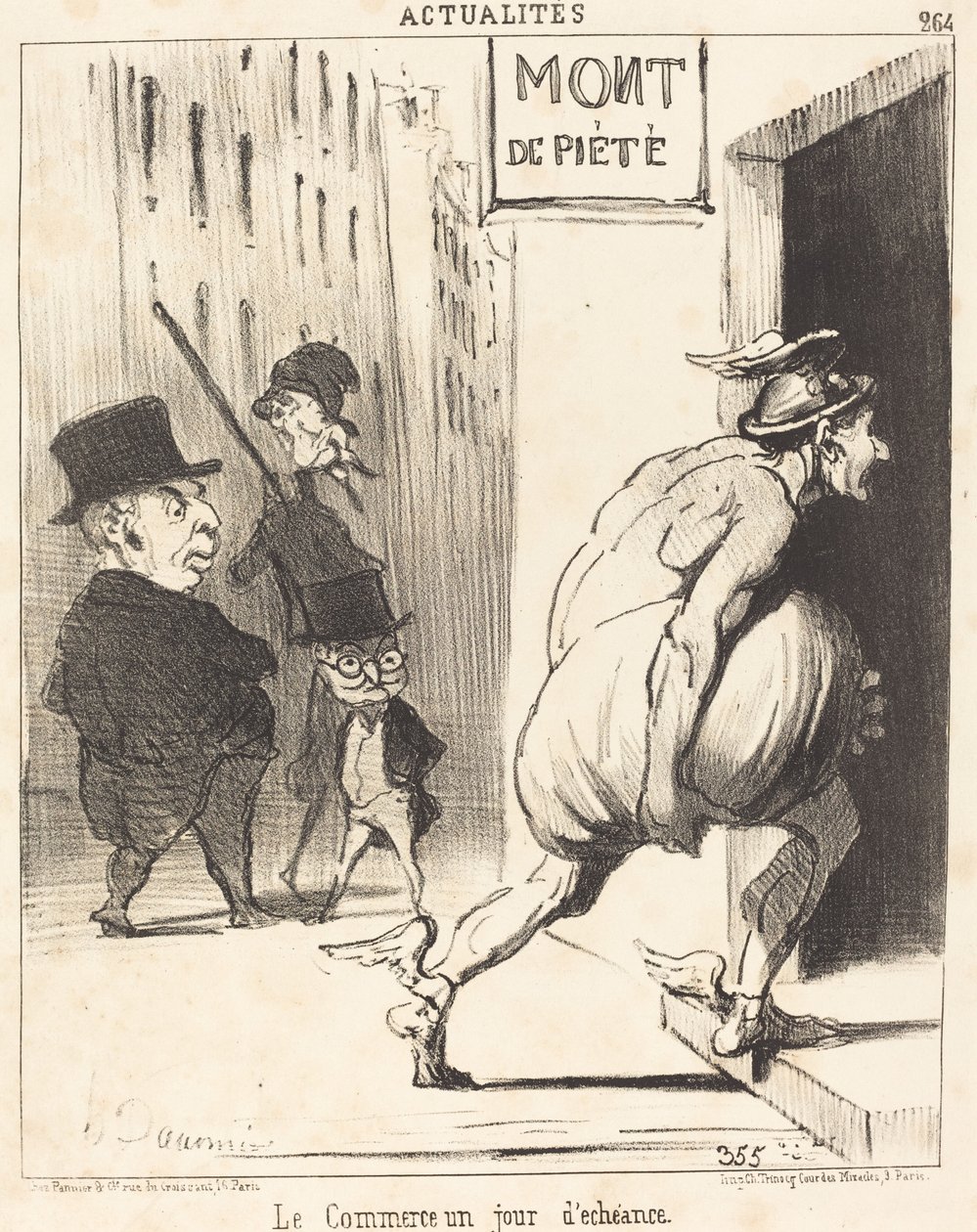 Vencimento Day Trade de Honoré Daumier