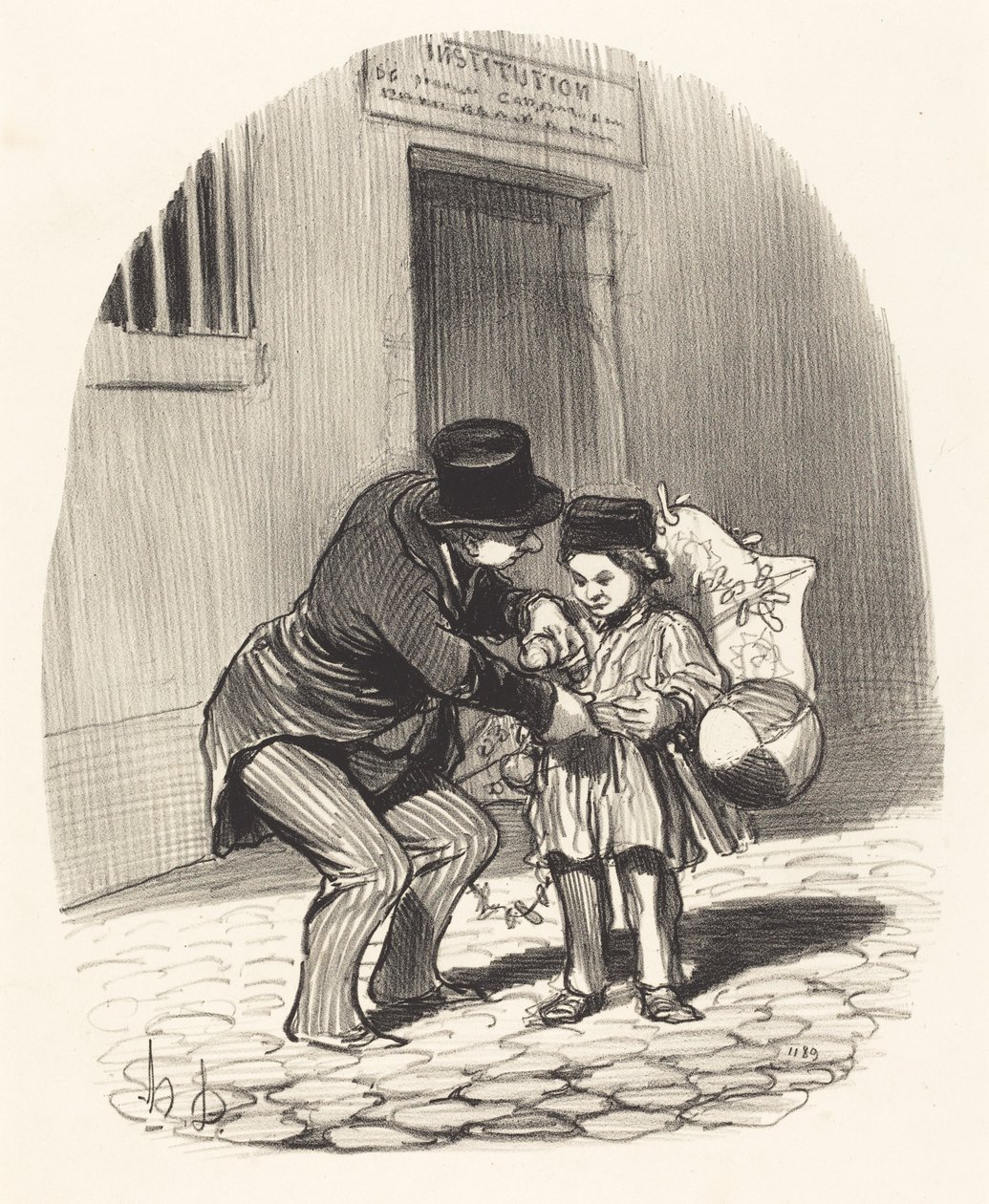 O dia fora de Honoré Daumier