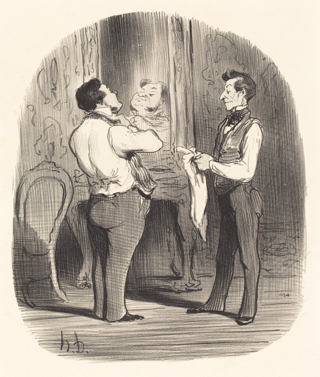 O dia em que se trata de fazer uma conquista de Honoré Daumier