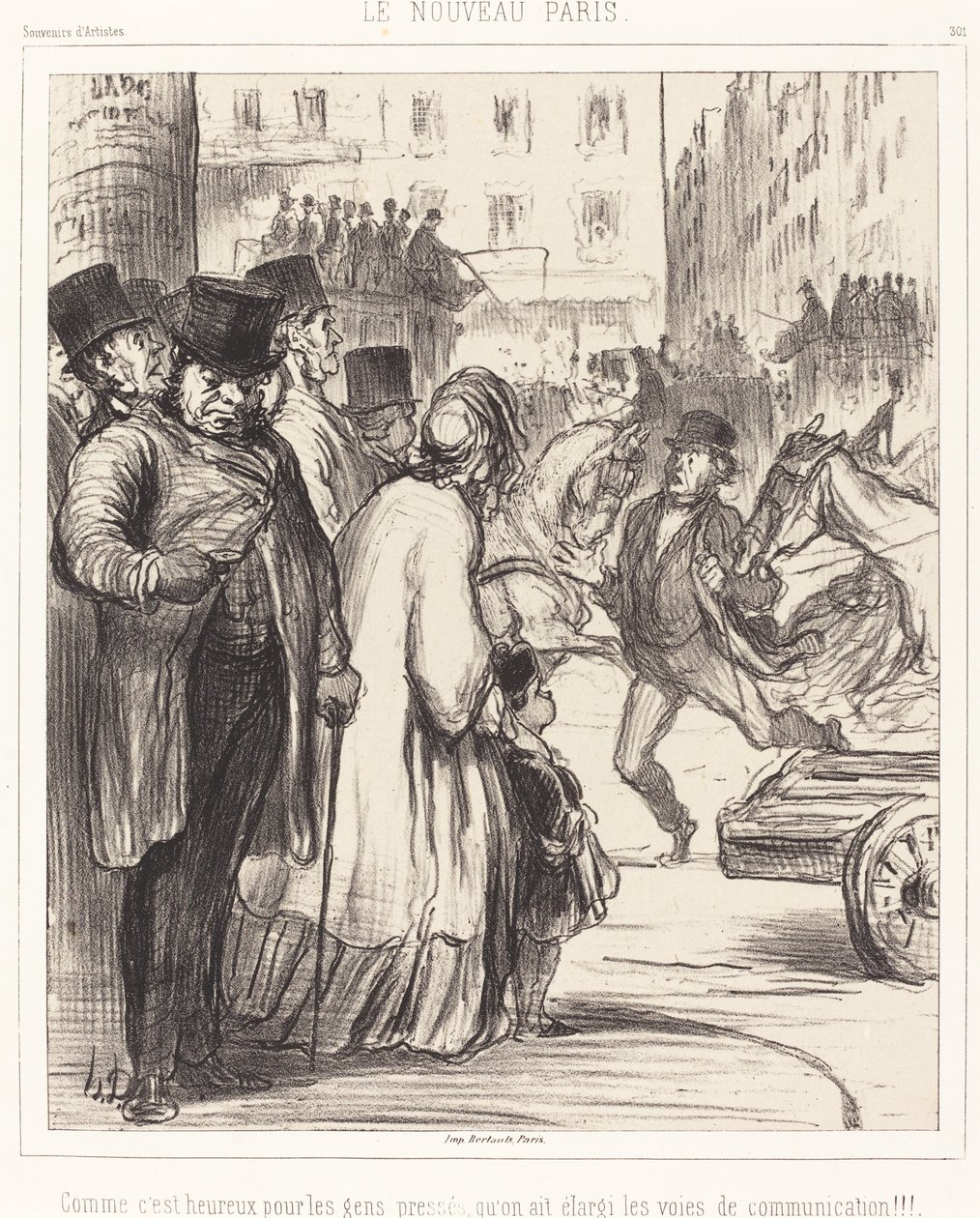 A Nova Paris de Honoré Daumier