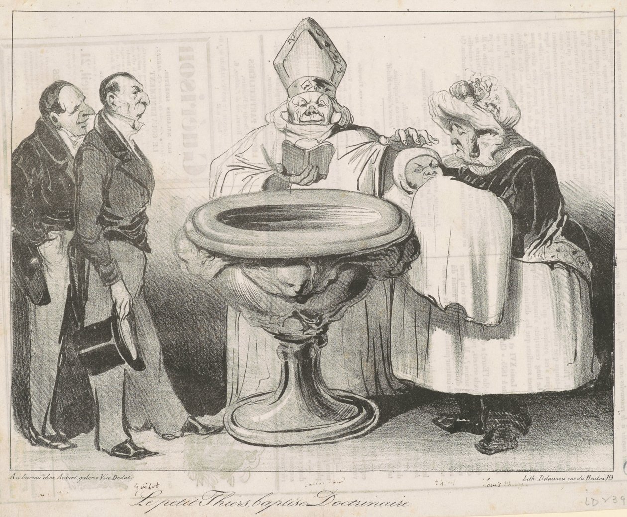 Le Petit Thiers, Doutrinário Batizado de Honoré Daumier