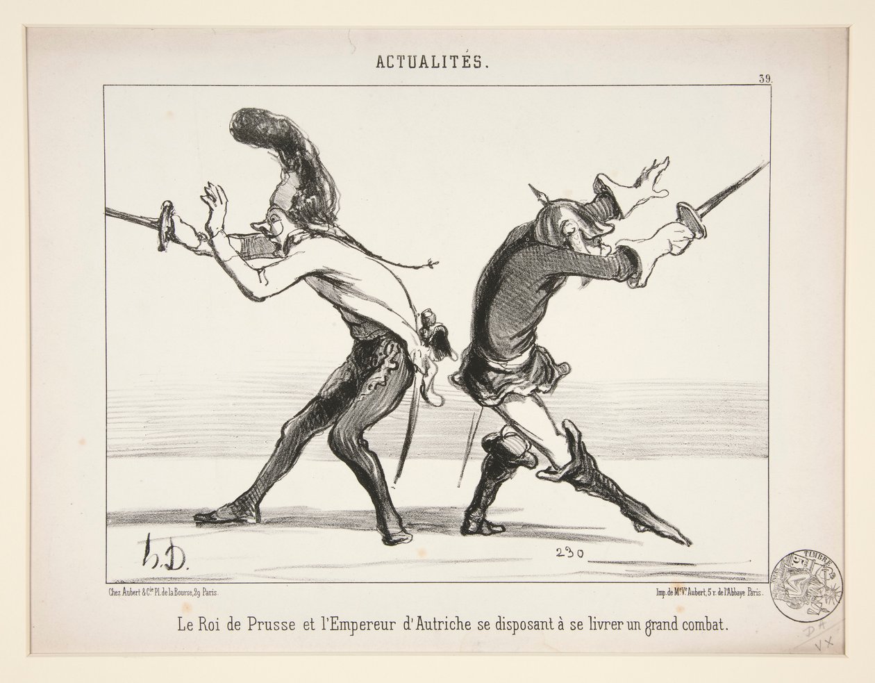 O Rei da Prússia e o de Honoré Daumier