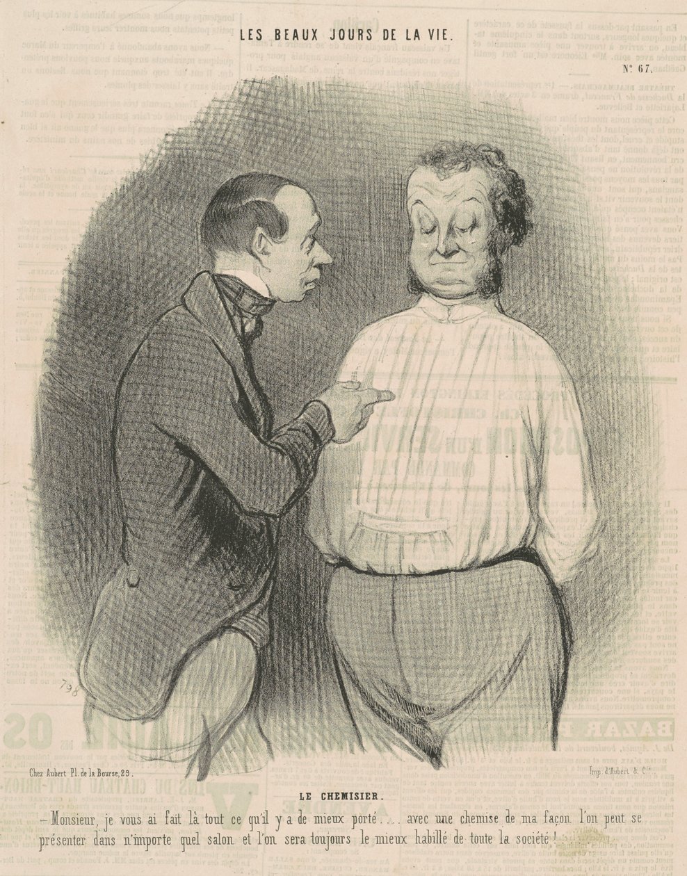 A blusa de Honoré Daumier