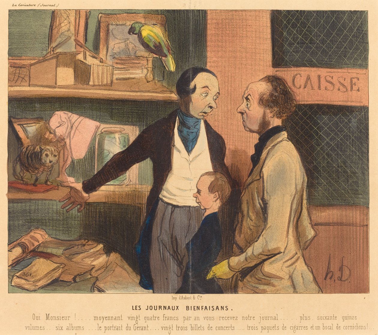 Diários benevolentes de Honoré Daumier