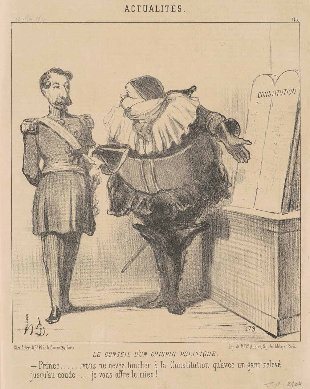 Os idiotas políticos de Honoré Daumier
