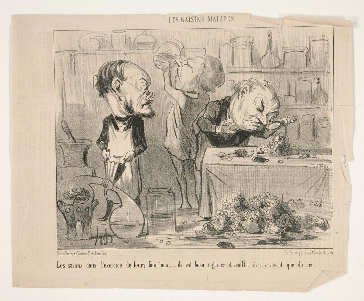 Os estudiosos do de Honoré Daumier