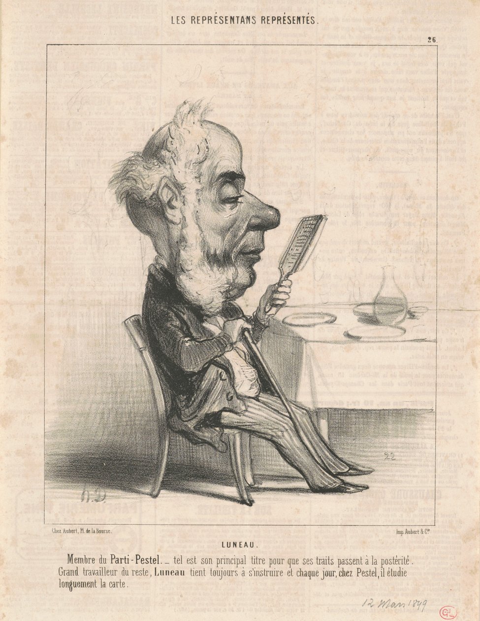Luneau de Honoré Daumier