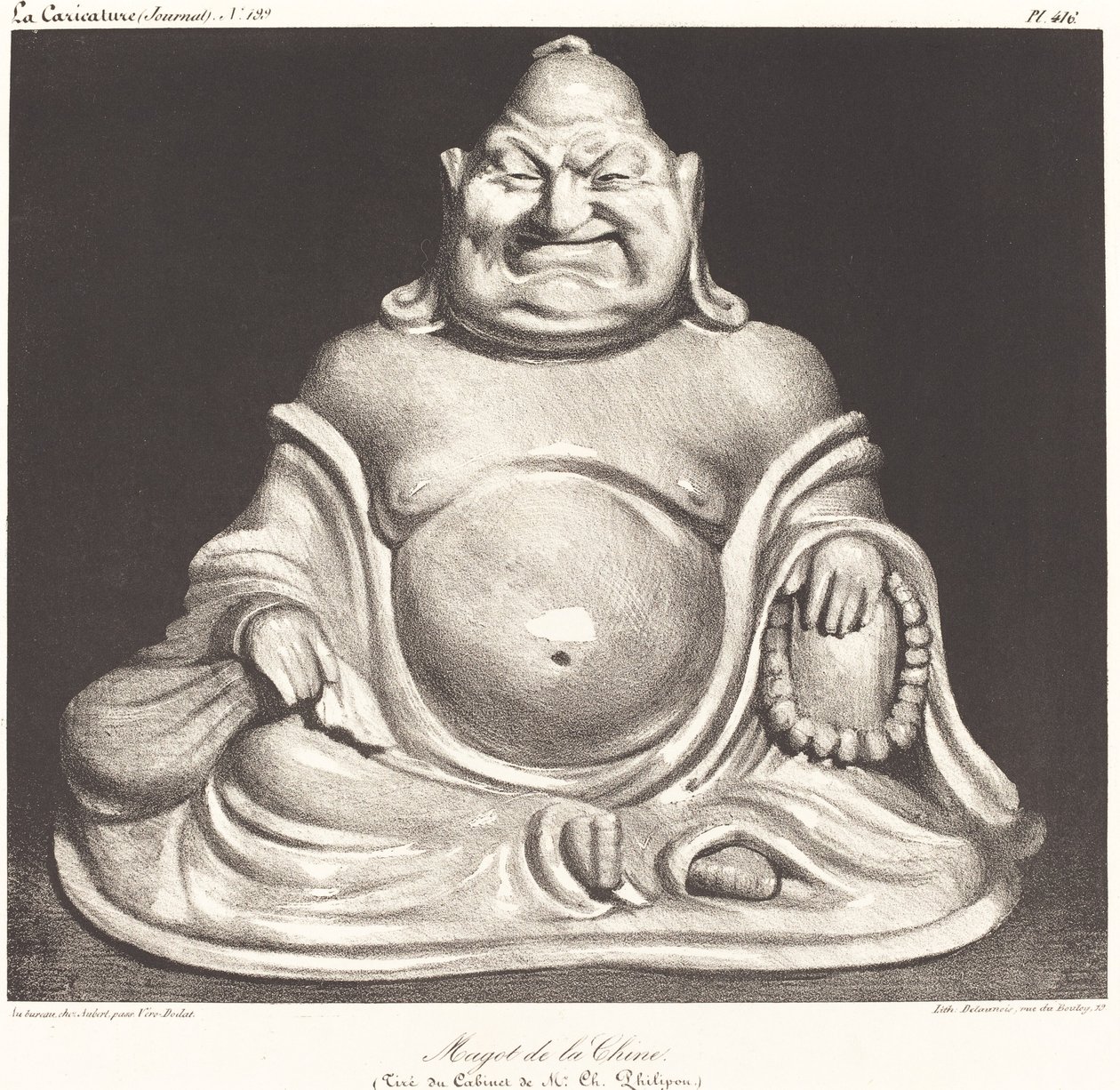 tesouro de porcelana de Honoré Daumier