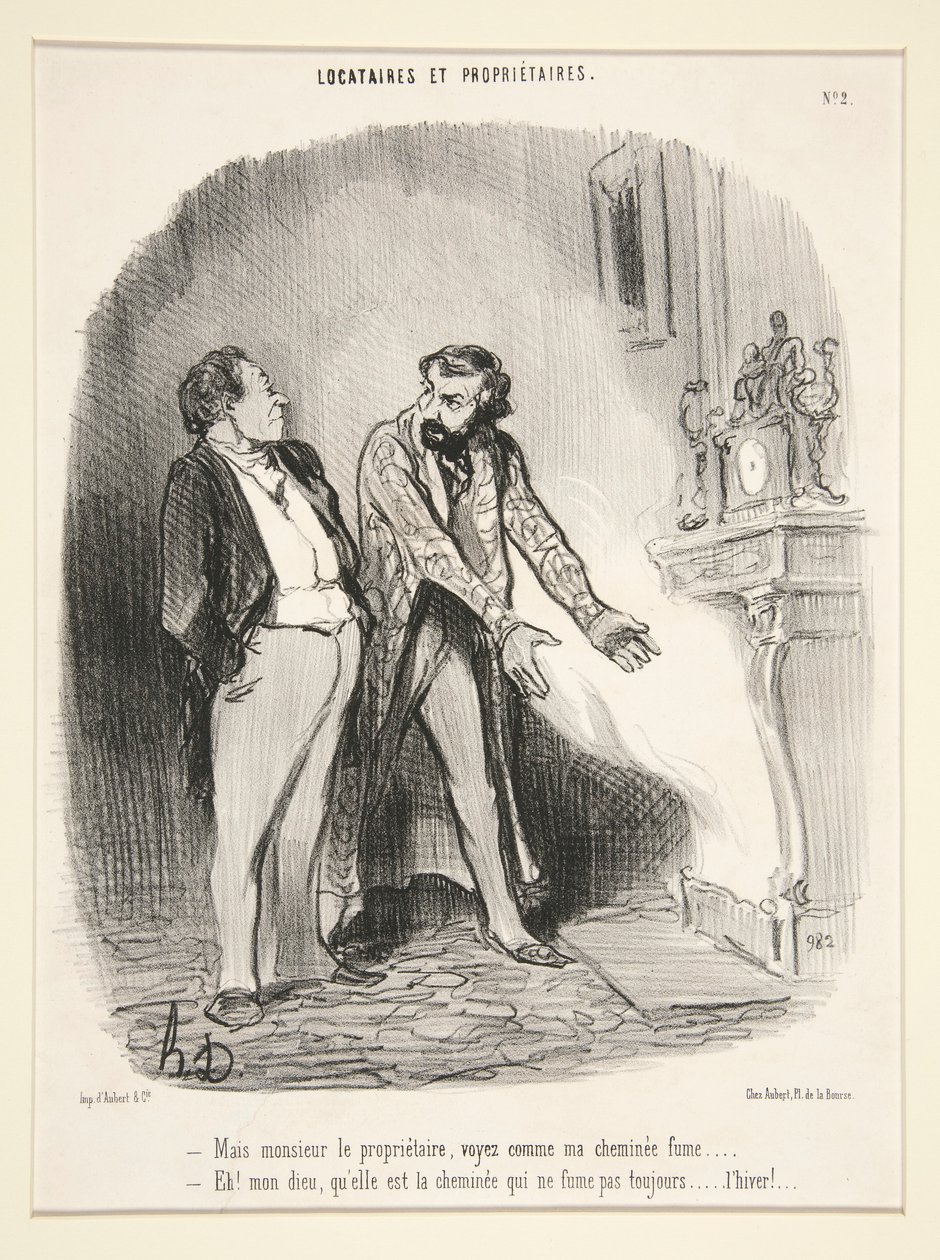 Mas o Sr. Proprietário de Honoré Daumier