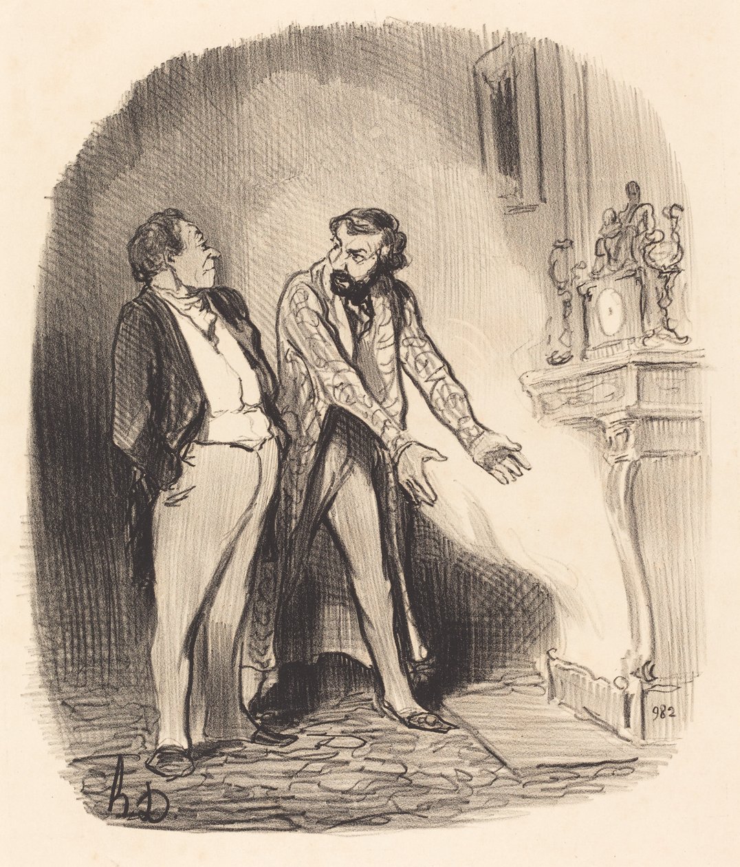 Mas Sr. Proprietário, veja... de Honoré Daumier