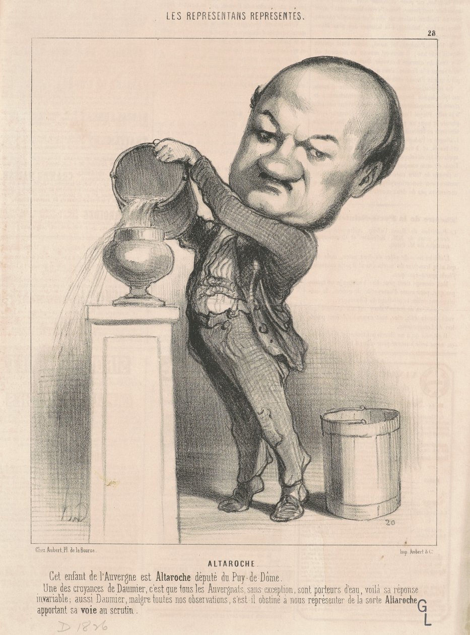 Marie Michel Altaroche de Honoré Daumier