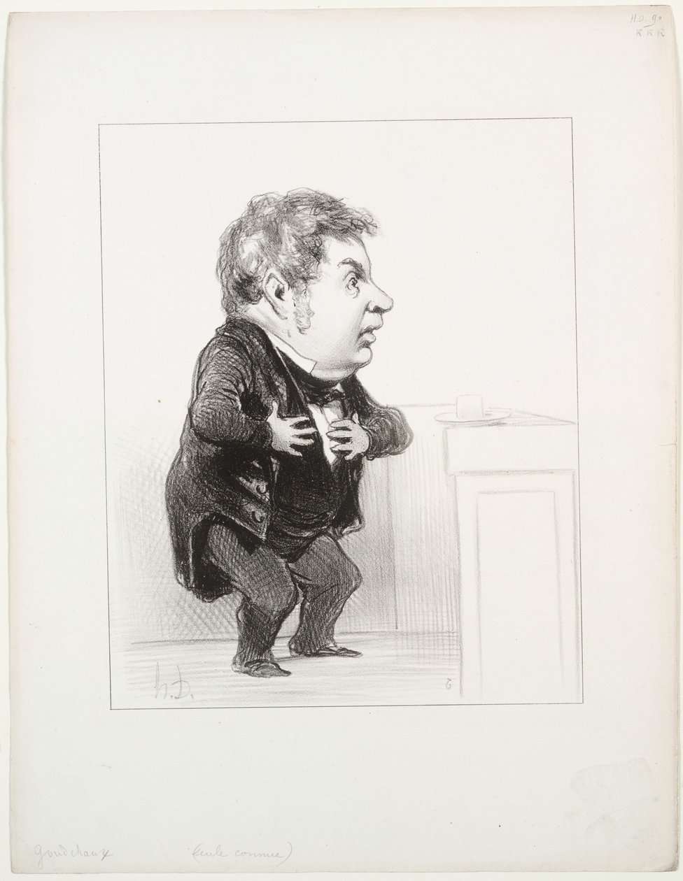 Michel Goudchaux de Honoré Daumier