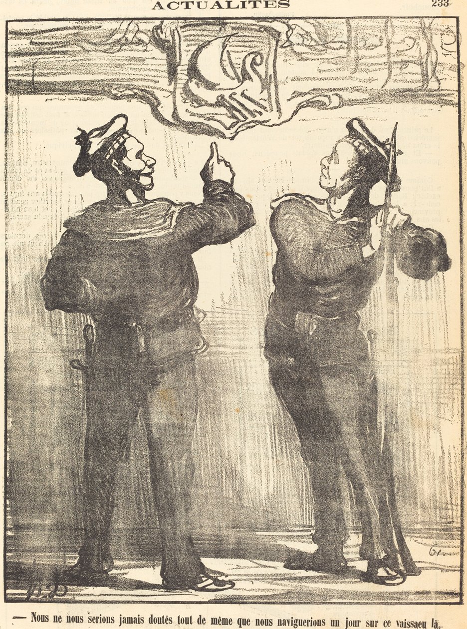 Nós nunca teríamos imaginado... de Honoré Daumier