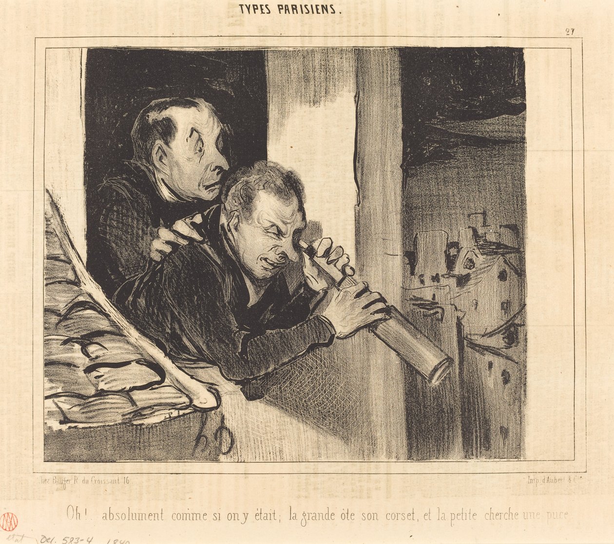 Oh!... absolutamente como se estivéssemos lá; O grande... de Honoré Daumier