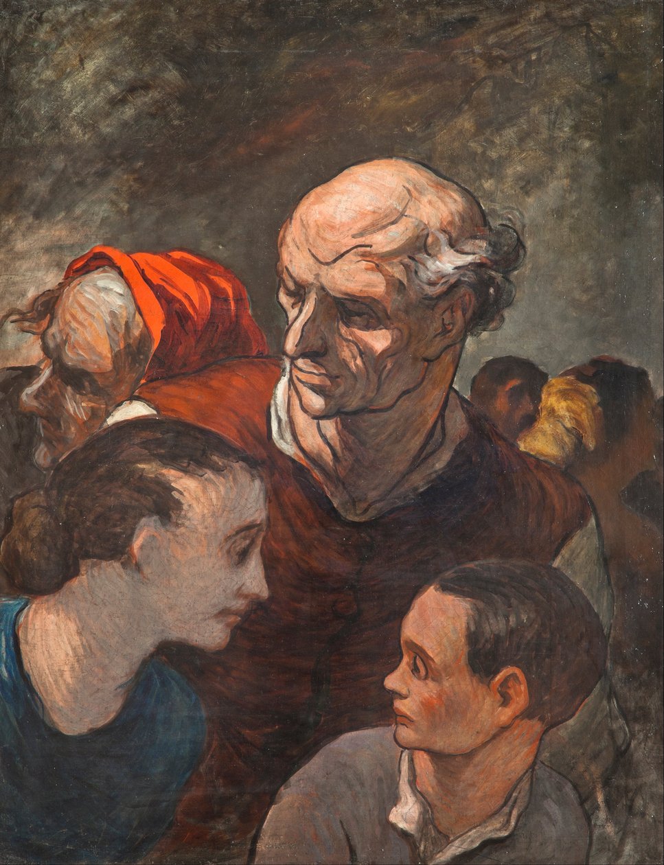Nas barricadas de Honoré Daumier