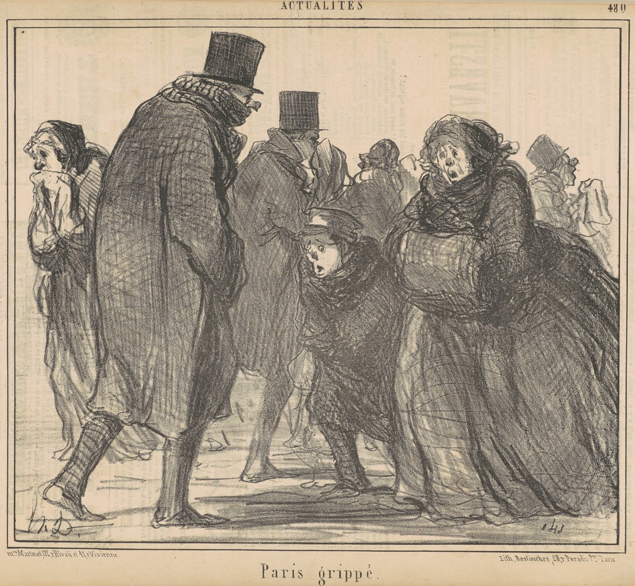 Paris se apoderou de Honoré Daumier