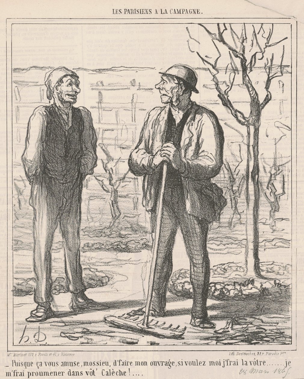 Acho que te diverte... de Honoré Daumier