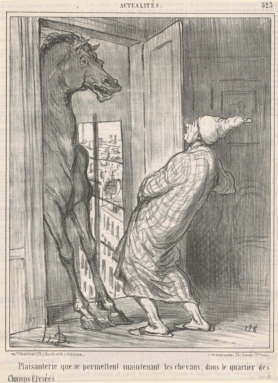 Piada que permite um ao outro... de Honoré Daumier