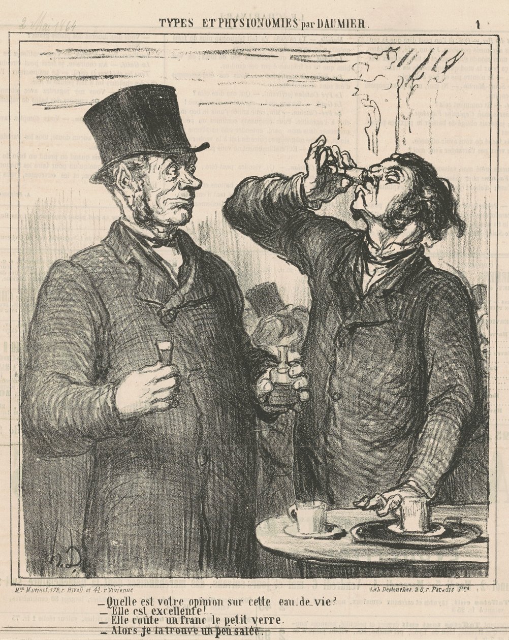 Qual é a sua opinião sobre... de Honoré Daumier