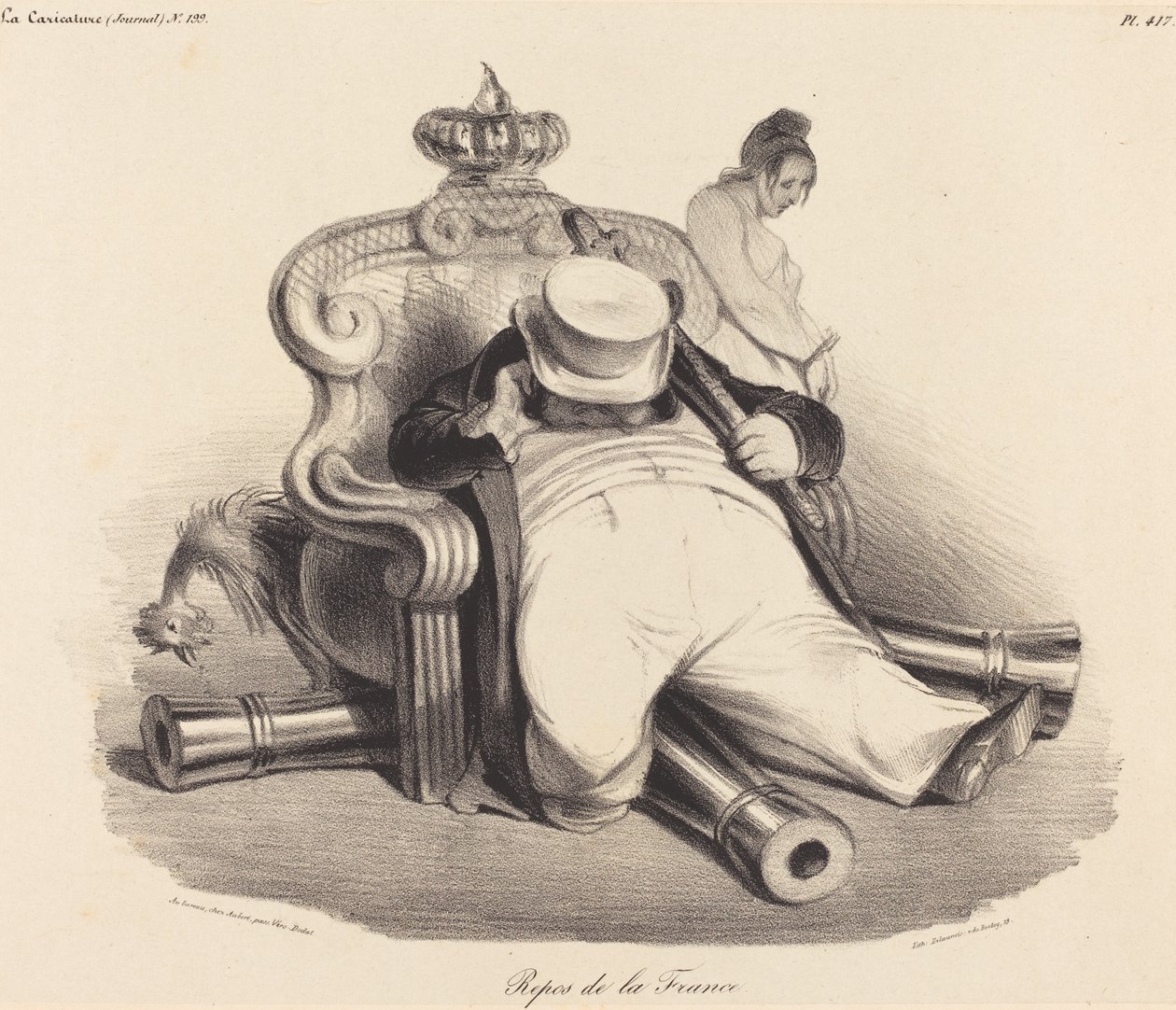 Resto da França de Honoré Daumier