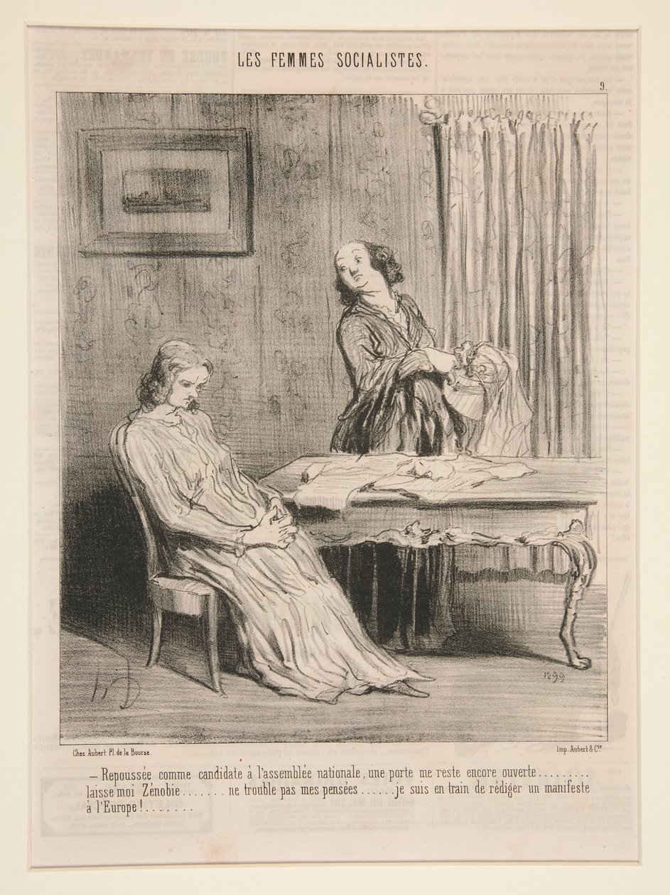 Rejeitado como candidato ao de Honoré Daumier