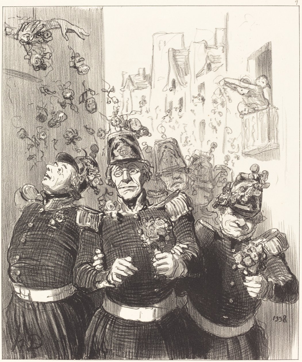 Rifolard está mais encantado do que nunca... de Honoré Daumier
