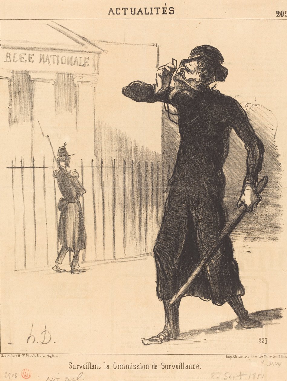 Supervisor do Conselho Fiscal de Honoré Daumier