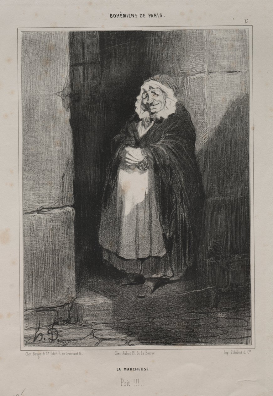 O pedestre de Honoré Daumier