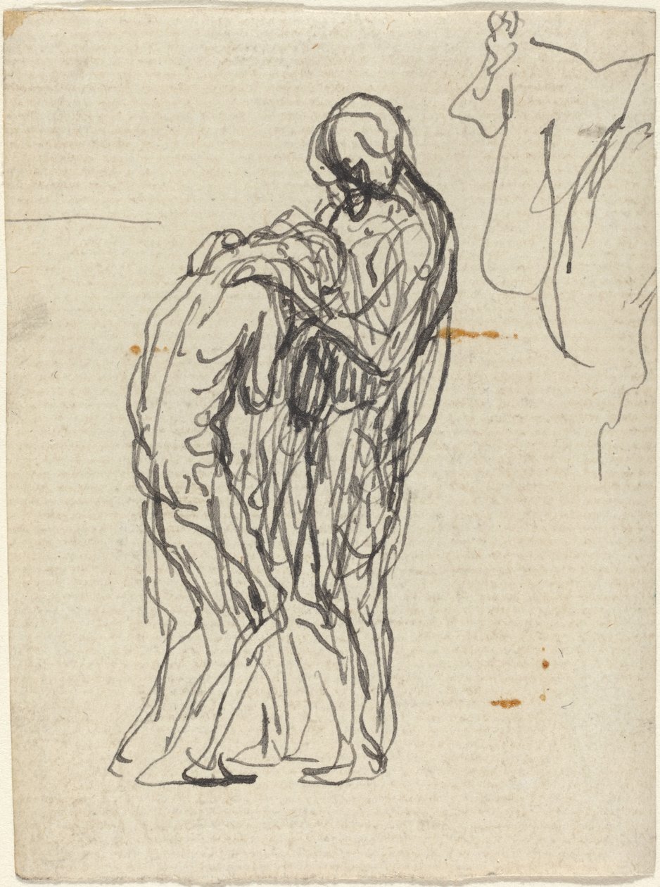 O filho pródigo de Honoré Daumier