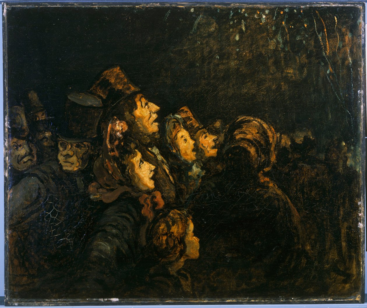 Os foguetes de Honoré Daumier