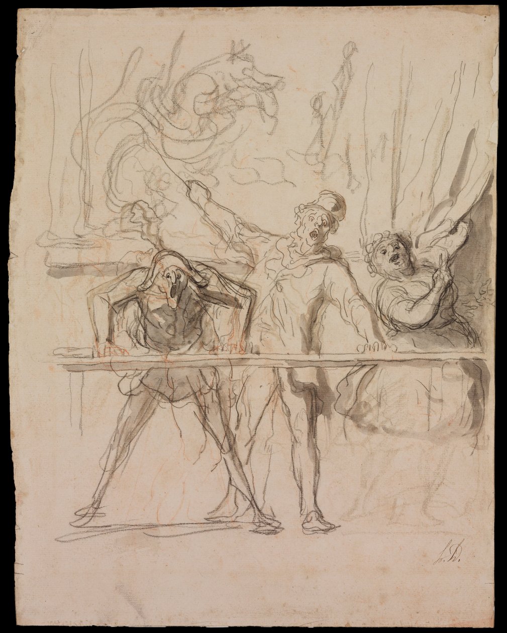 O espetáculo paralelo de Honoré Daumier