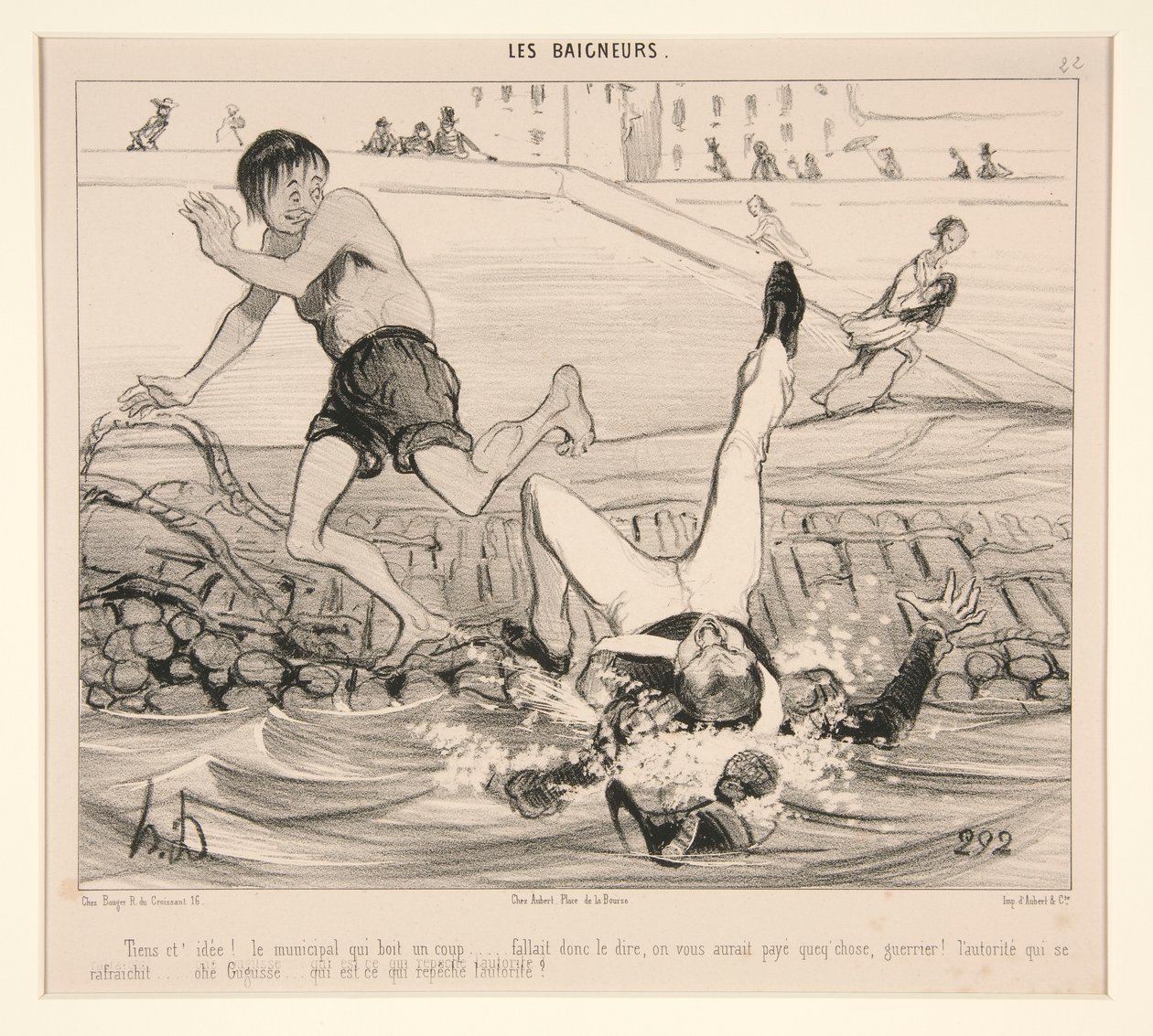 Aqui está de Honoré Daumier