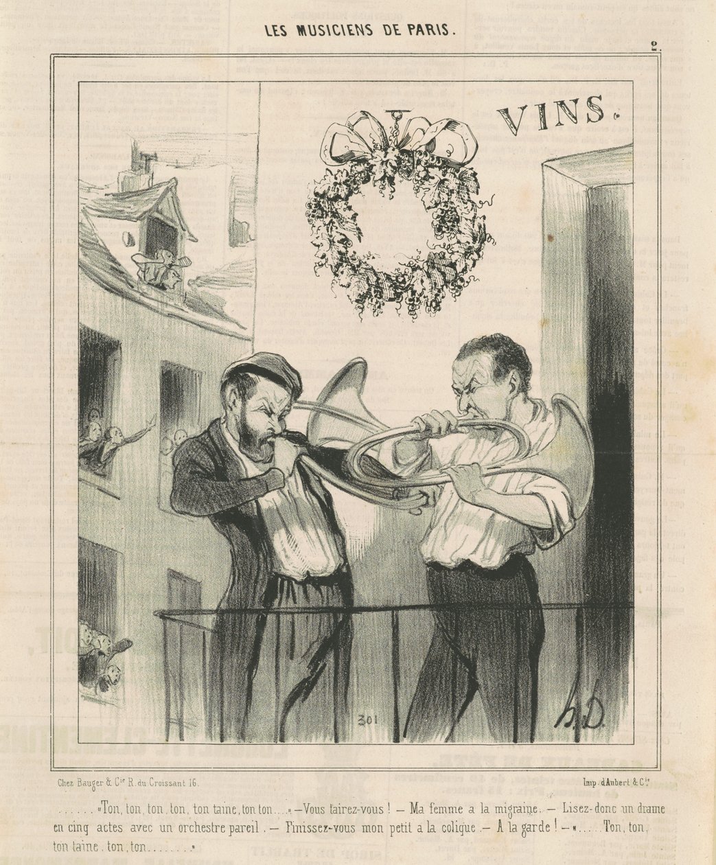 Seu, seu... seu taine... de Honoré Daumier