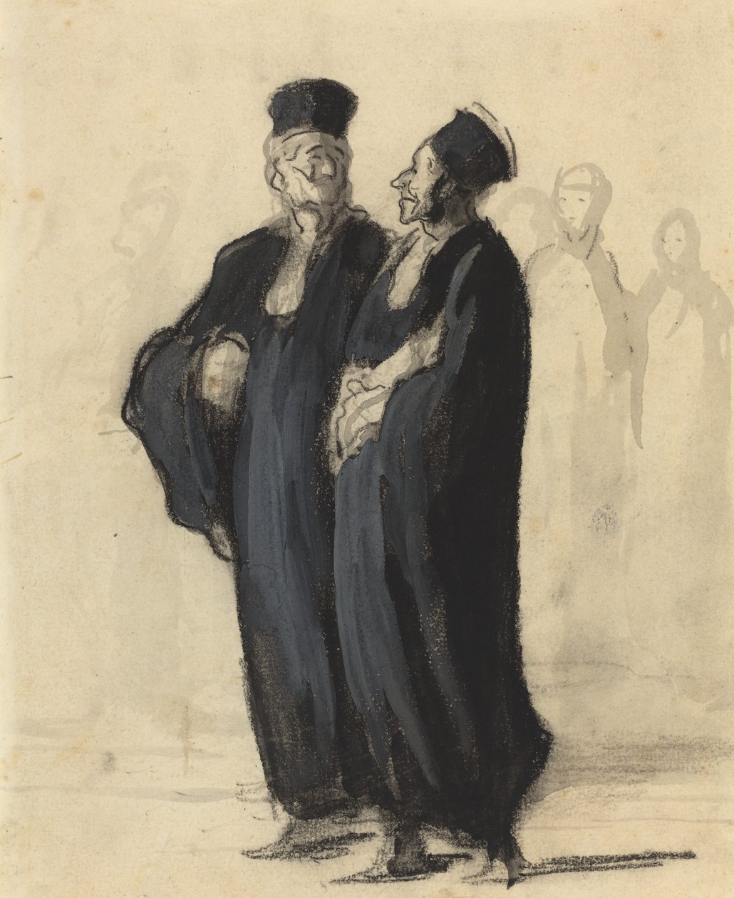 Dois advogados de Honoré Daumier