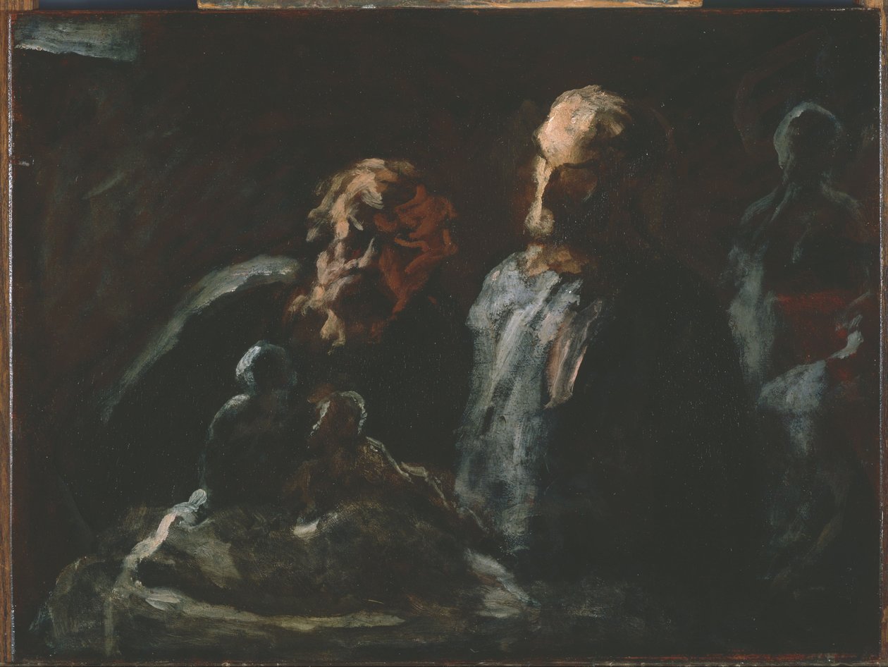 Dois escultores de Honoré Daumier