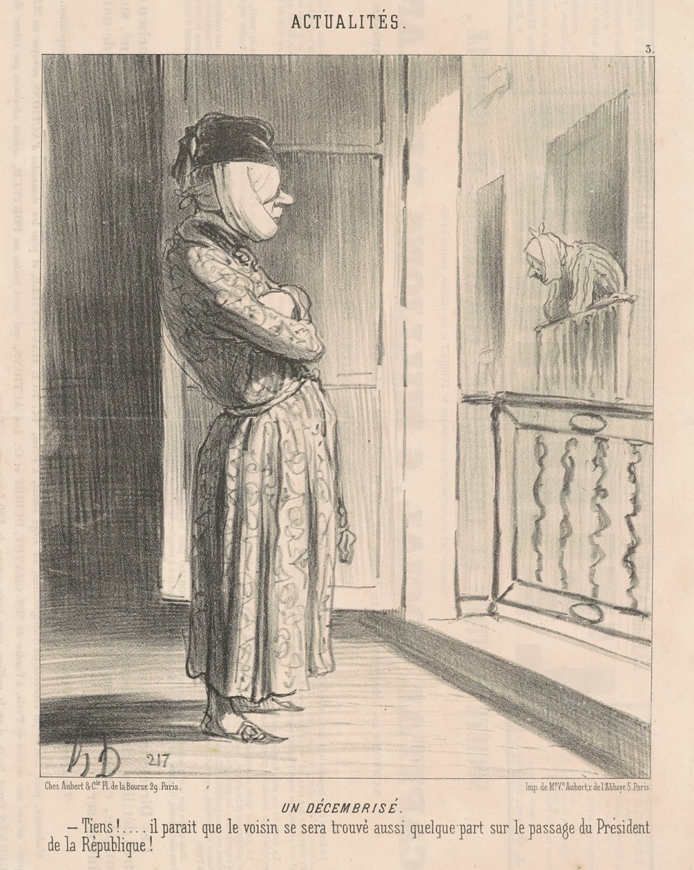 Un Décembrisé de Honoré Daumier