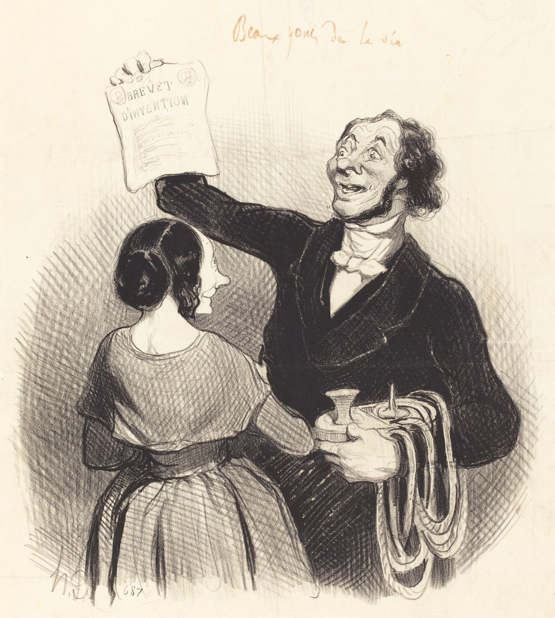 Mais um grande homem de Honoré Daumier