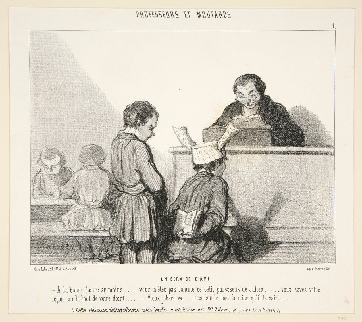Um Serviço de de Honoré Daumier