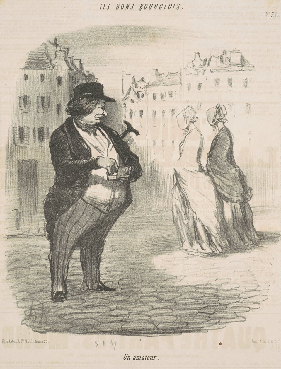 um hobista de Honoré Daumier