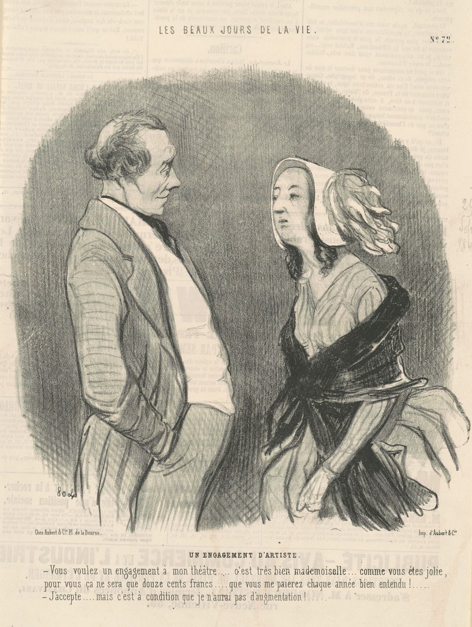 O compromisso de um artista de Honoré Daumier