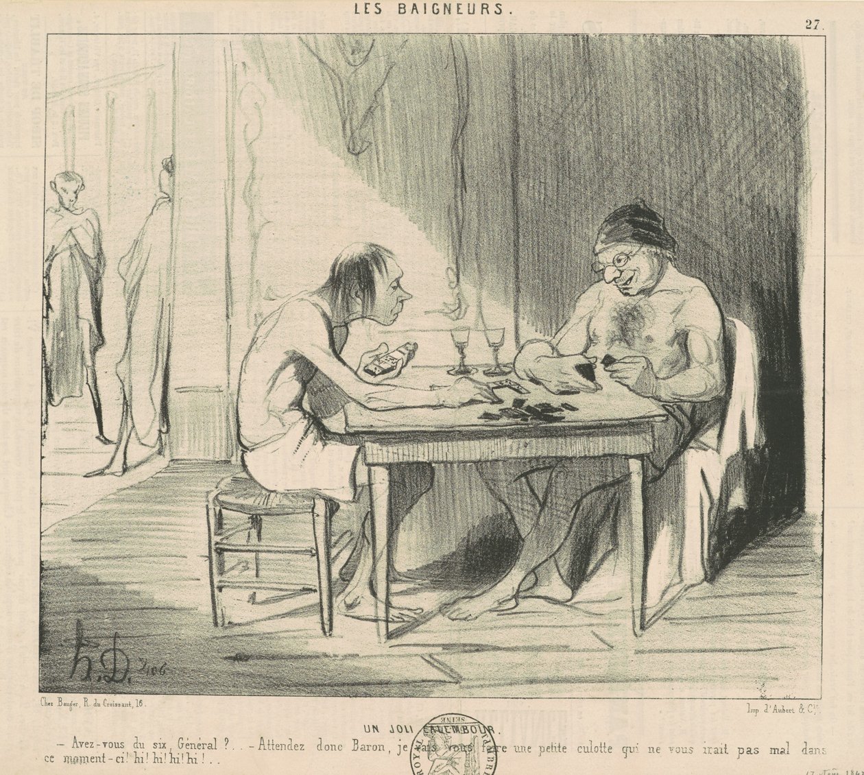 Um bom trocadilho de Honoré Daumier