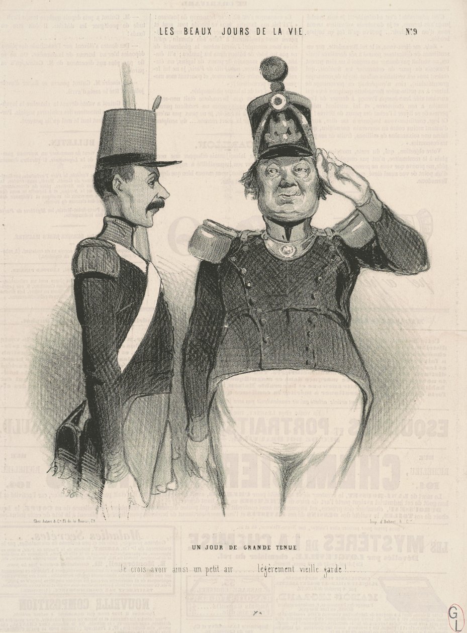 Um grande dia de Honoré Daumier