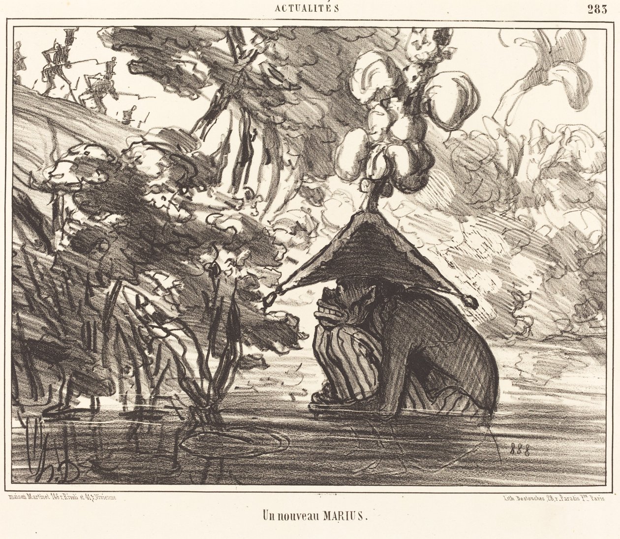 Un nouveau marius de Honoré Daumier